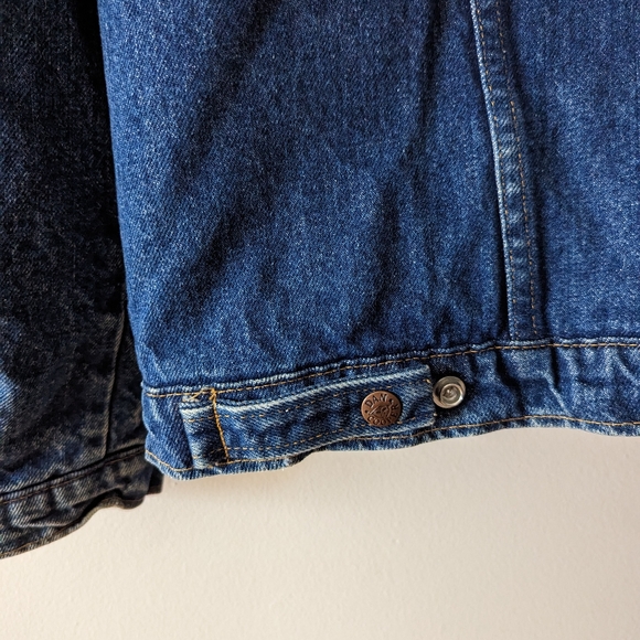 Vintage Trucker Sherpa-lined Jean Jacket - Picture 7 of 7